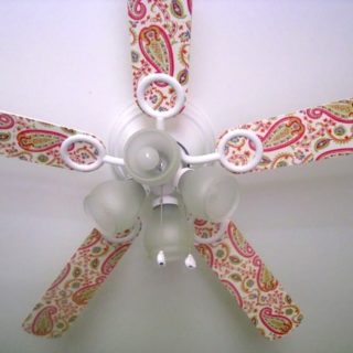 Decorate a Ceiling Fan with Mod Podge