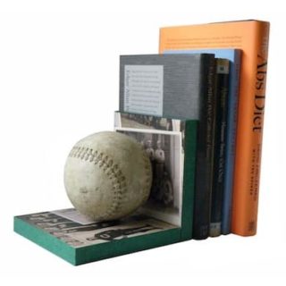 How to make bookends using wood and baseballs