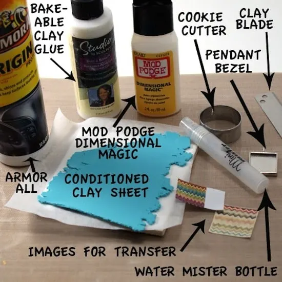 How To: Transfer an Image onto Polymer Clay