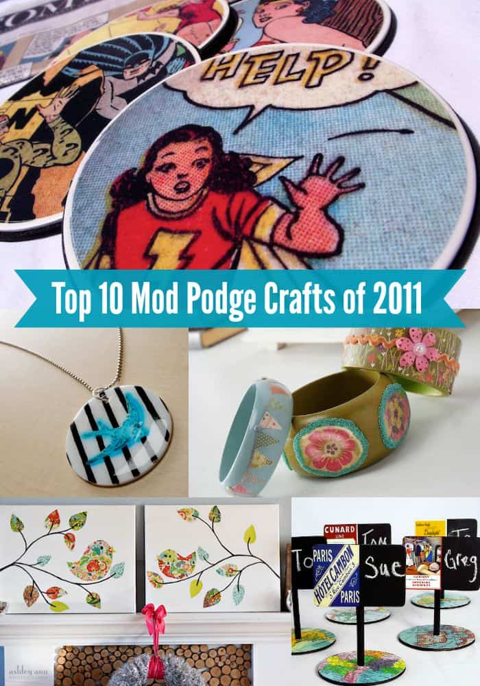 Top 10 Mod Podge crafts of 2011