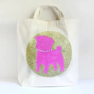Decorating Tote Bags with Mod Podge