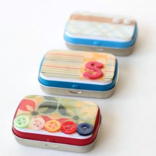 Do you save all of your used Altoids containers in the hopes of crafting with them? Learn how to decorate Altoid tins using Dimensional Magic!