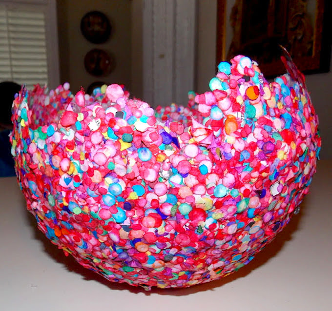 Balloon bowl DIY
