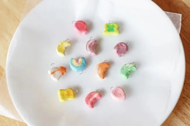 Lucky Charms cereal marshmallows jewelry charms