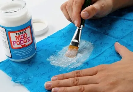 how to get mod podge off of paint brushes dried｜TikTok Search