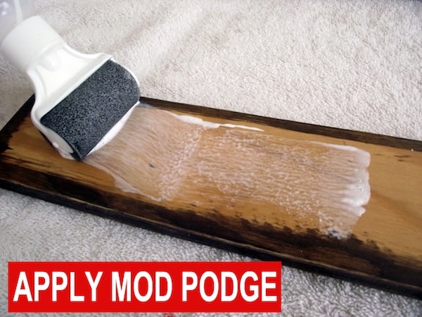 Apply Mod Podge