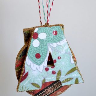 Personalized letter ornaments
