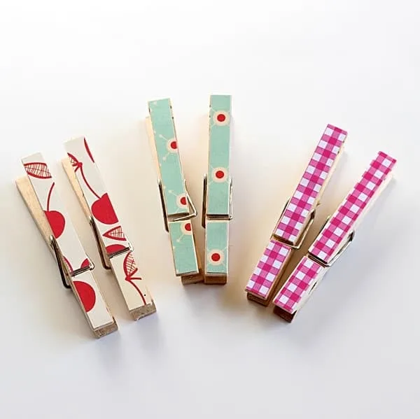 DIY Chip Clips from Clothespins - Mod Podge Rocks