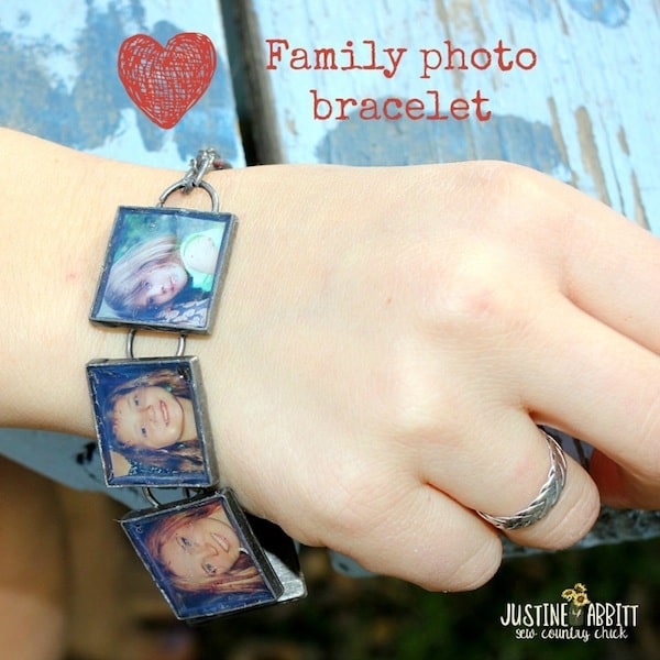 Make a Dimensional Magic Family Photo Bracelet