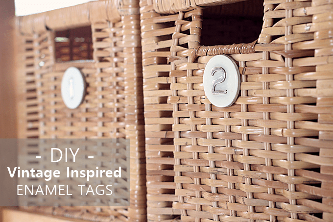 How to Make Basket Tags for Organization