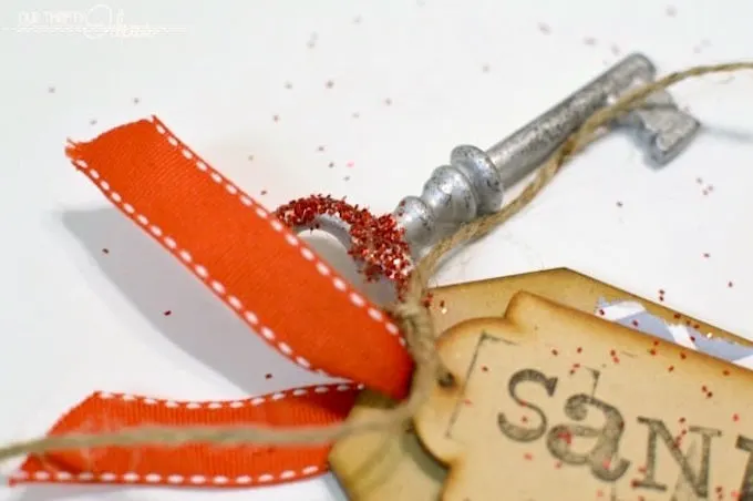 Make a Santa key if you have no chimney