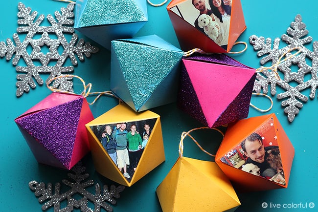 This last minute holiday decoupage project can save you from a sad looking home during these cheerful celebrations. You'll love these paper ornaments!