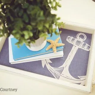 Decorate a Tray Using a Goodwill Find