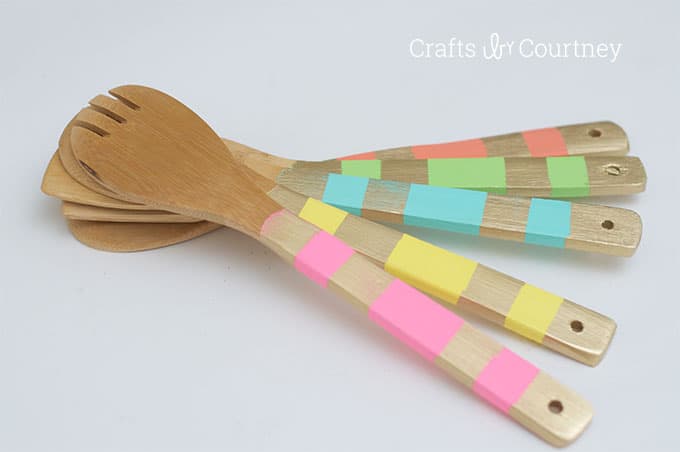 wooden spoon painting