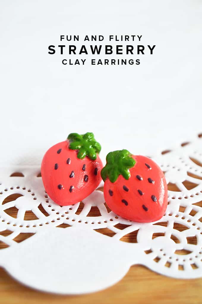 Fun Handmade Earrings from Clay
