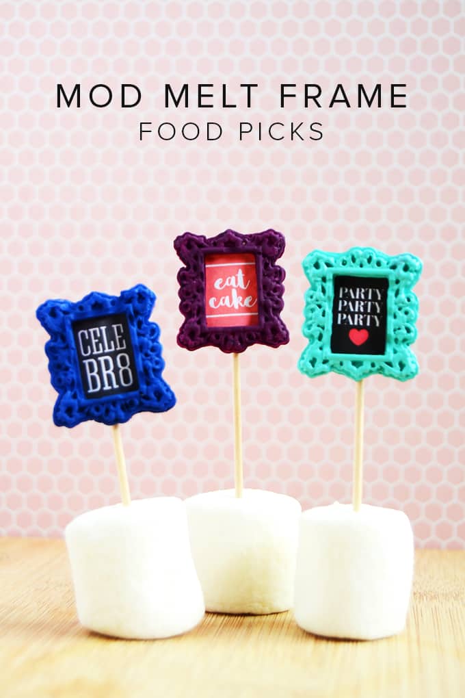 DIY Food Picks for Wedding or Party