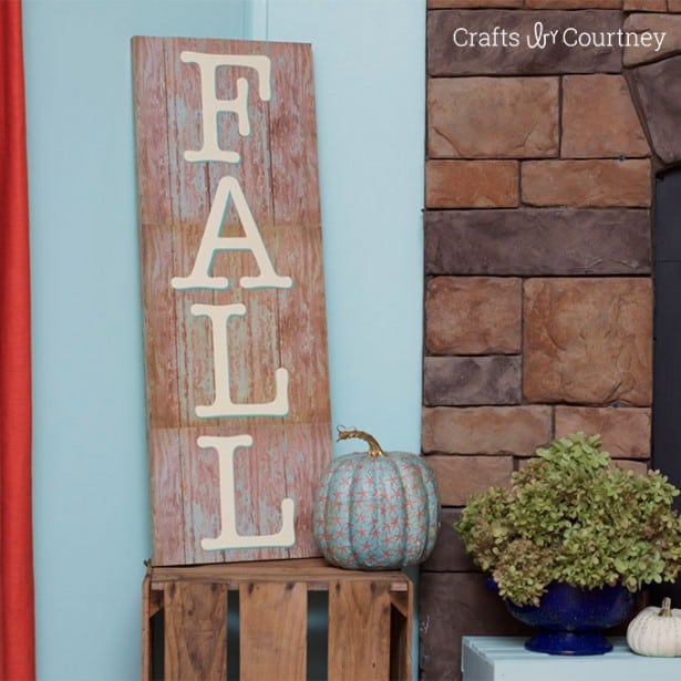 Fall sign DIY