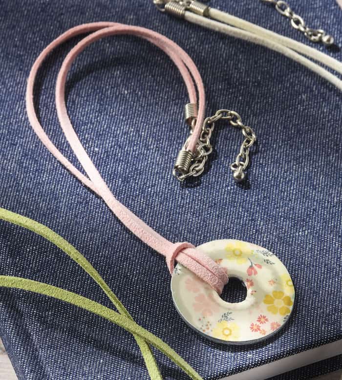 DIY washer necklace