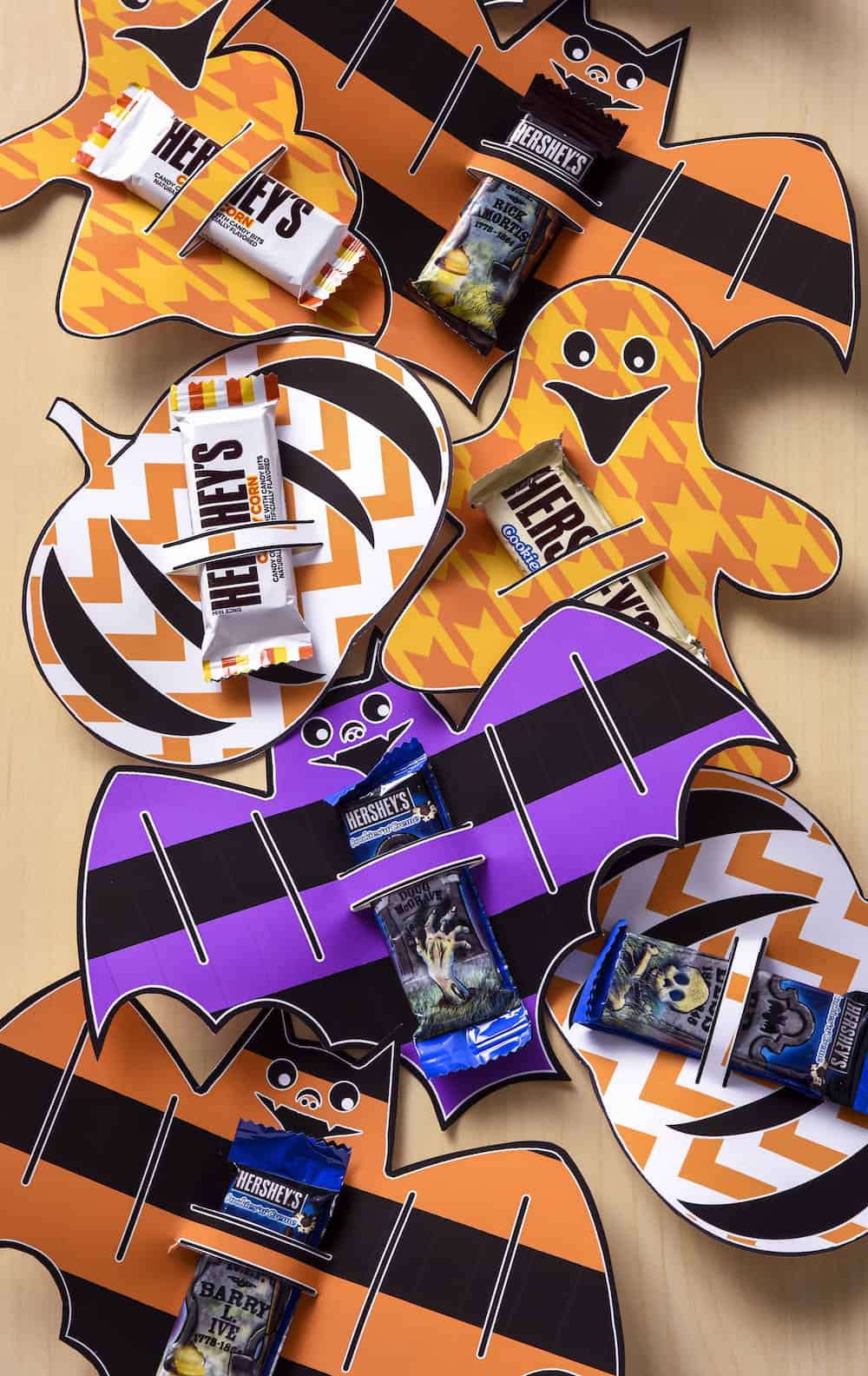 Free Printable Halloween Candy Bar Wrappers
