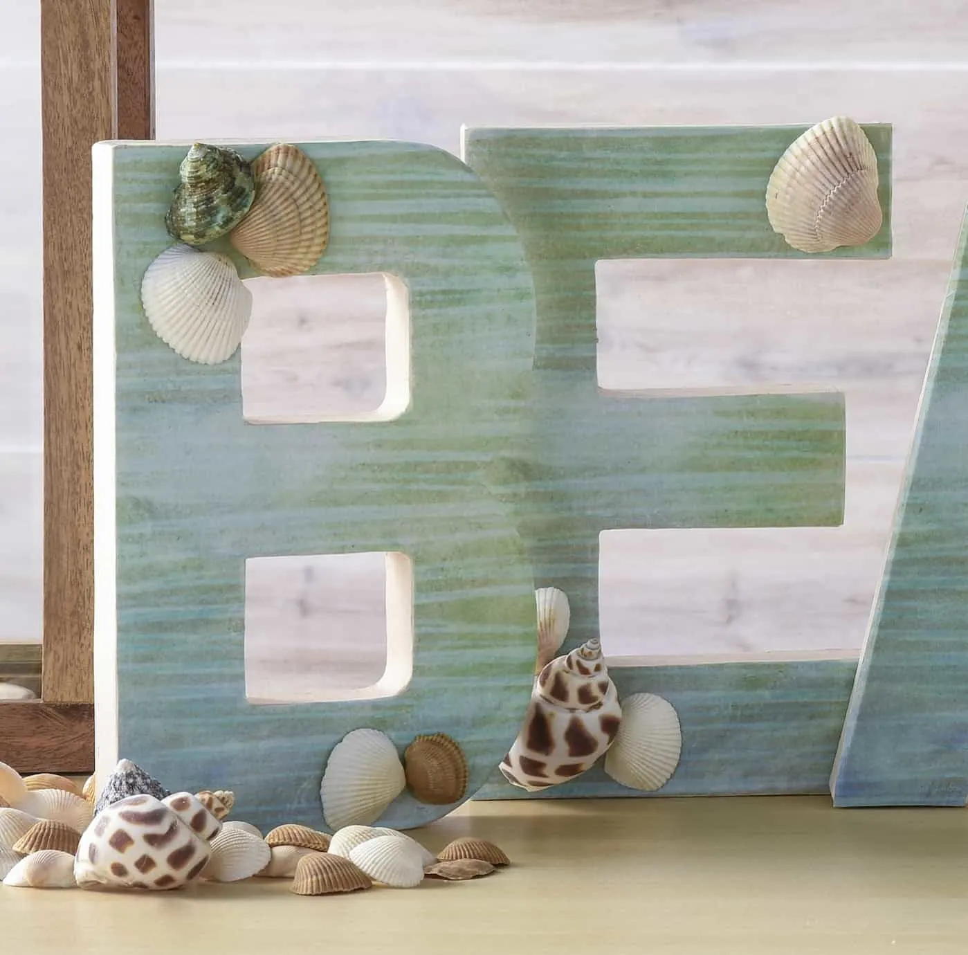 Easy beach letters