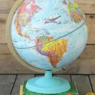 How to decorate a globe