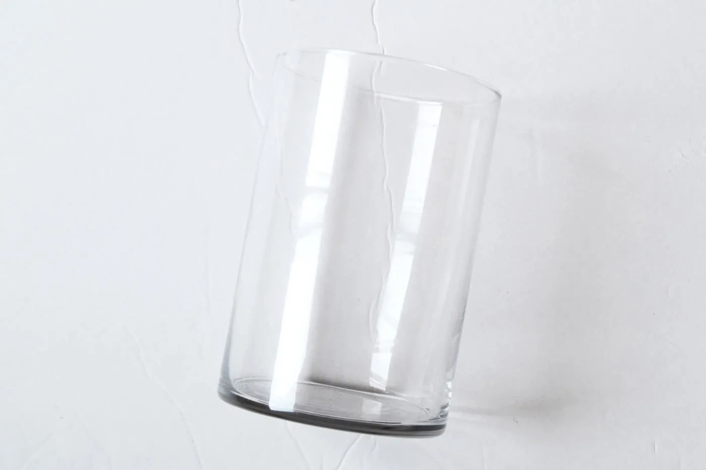 Clear cylinder vase from Dollar Tree