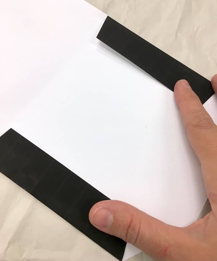 Fold in the sides of the envelope
