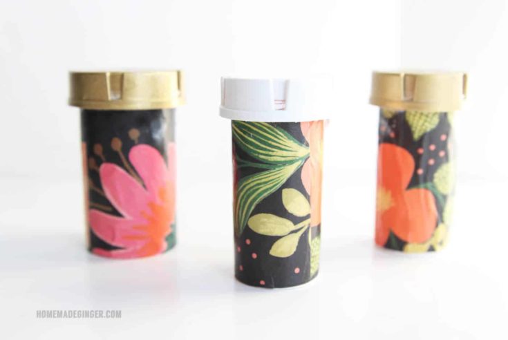 If you have a giant purse, I have a solution to losing things in the black hole - recycle pill containers into organizers! These are so easy to make.
