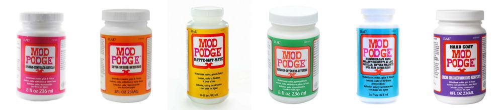 Mod Podge Decoupage Starter Kit, Gloss and Matte Medium with 3 Pixiss —  Grand River Art Supply