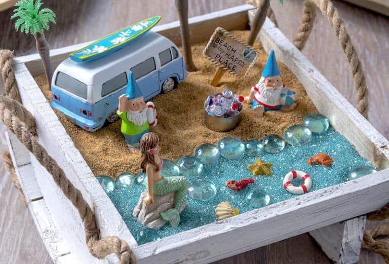 Make a Beach Fairy Garden