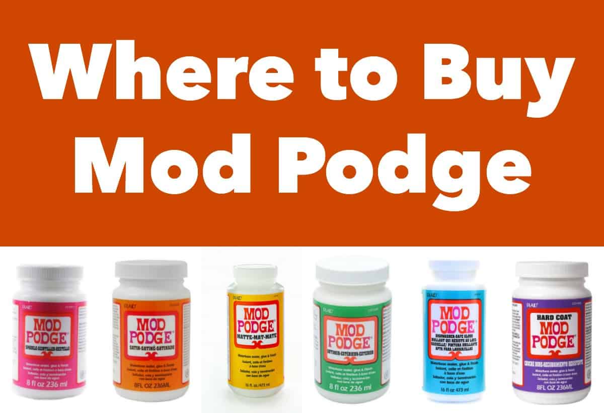 Where to Buy Mod Podge