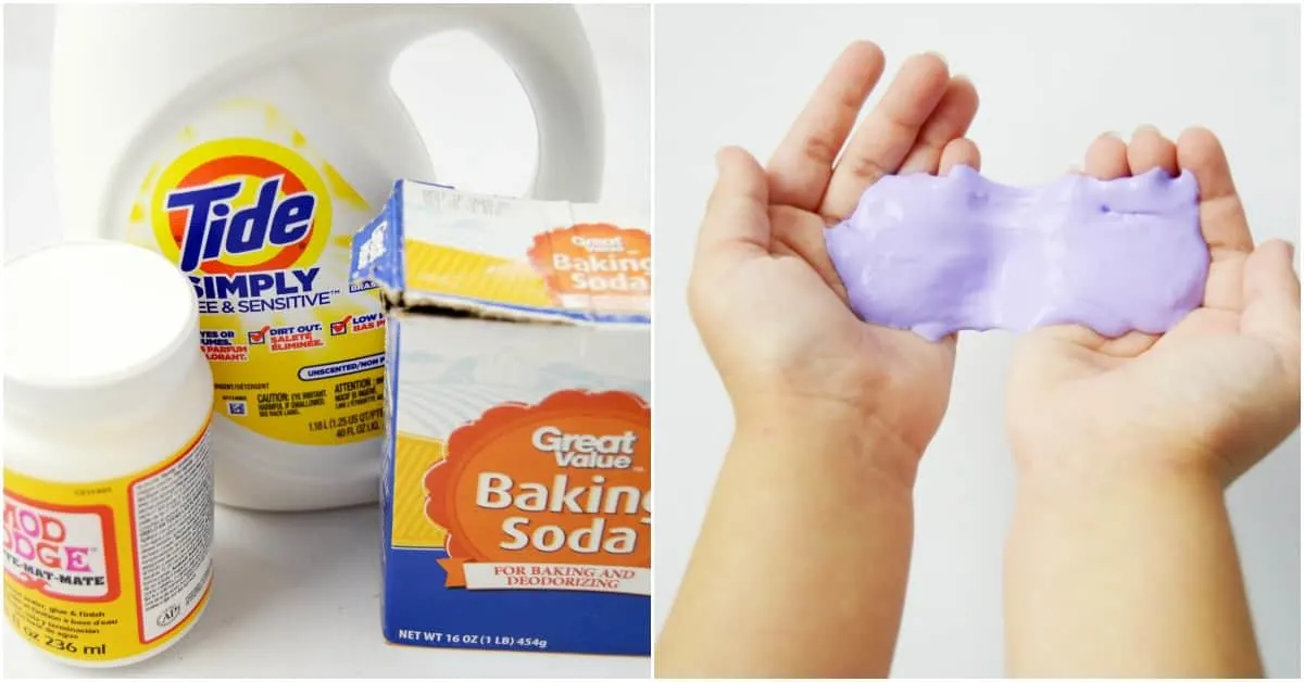 Can you make slime with Mod Podge? Yes you can! This easy Mod Podge slime recipe only has four ingredients - you probably already have them on hand.