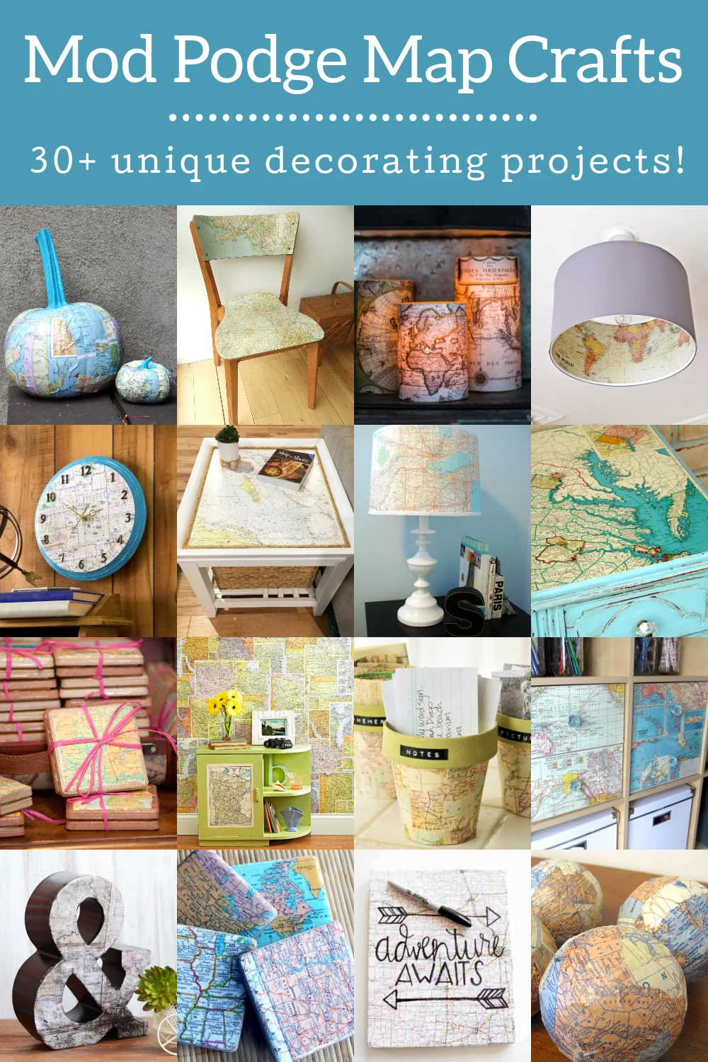 50 Decoupage Ideas You'll HAVE to Try! - Mod Podge Rocks