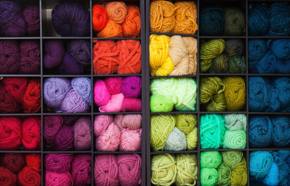 Yarn-organized-into-cubbies
