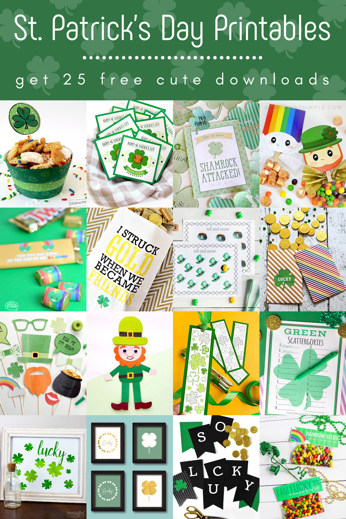 St. Patrick's Day Printables you'll love