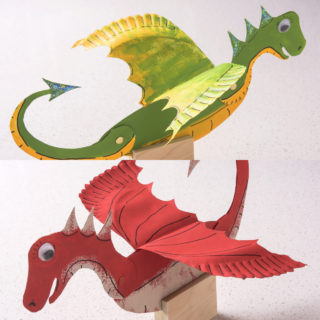 paper plate dragons feature image