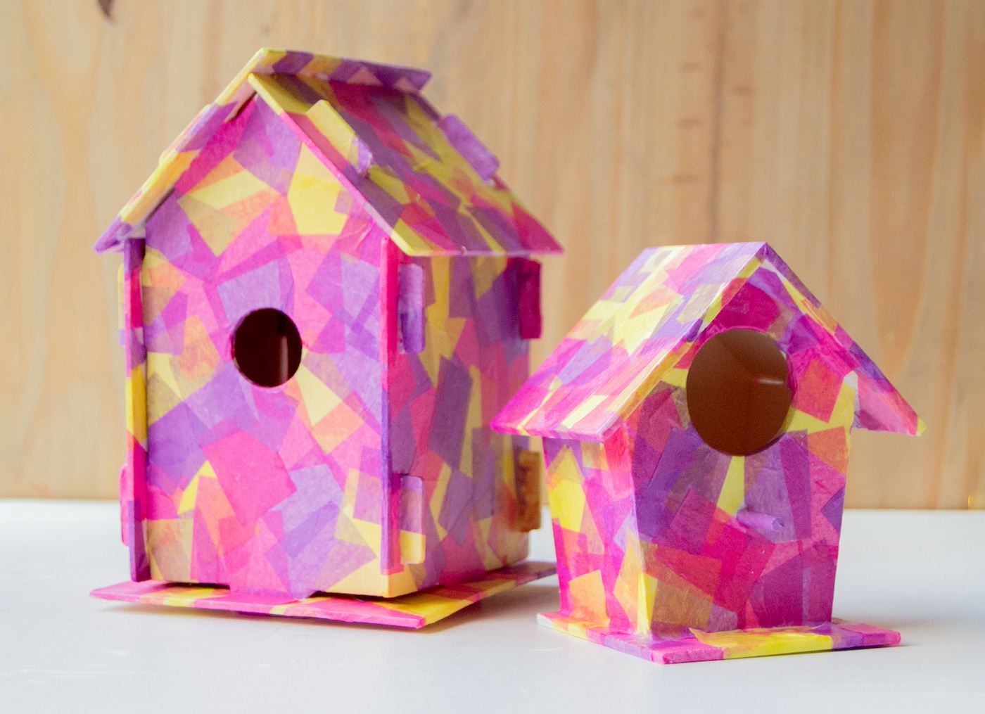 diy bird house craft for kids