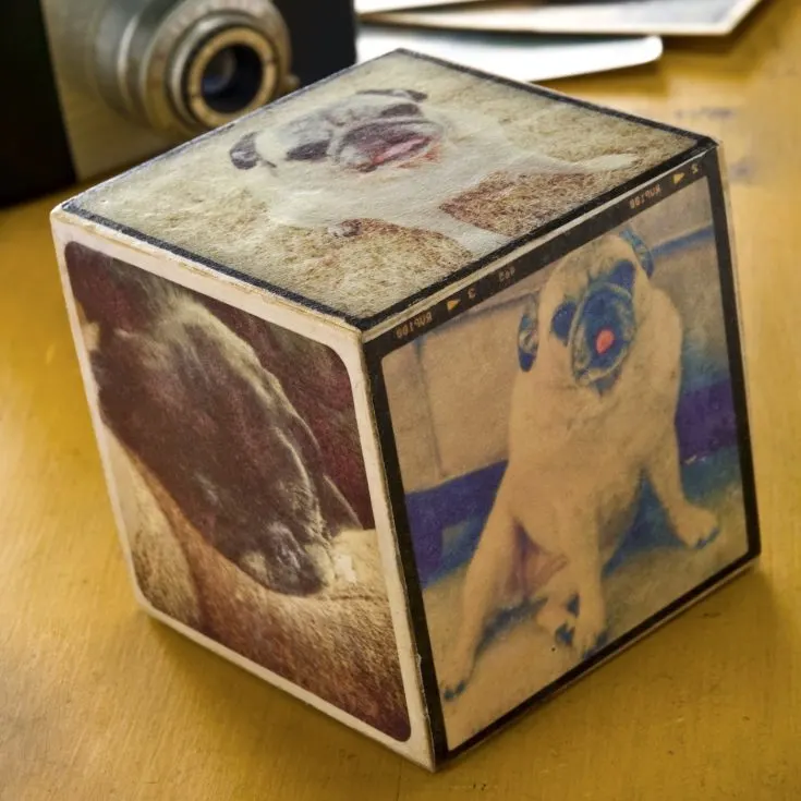 Transfer a photo to a wood block