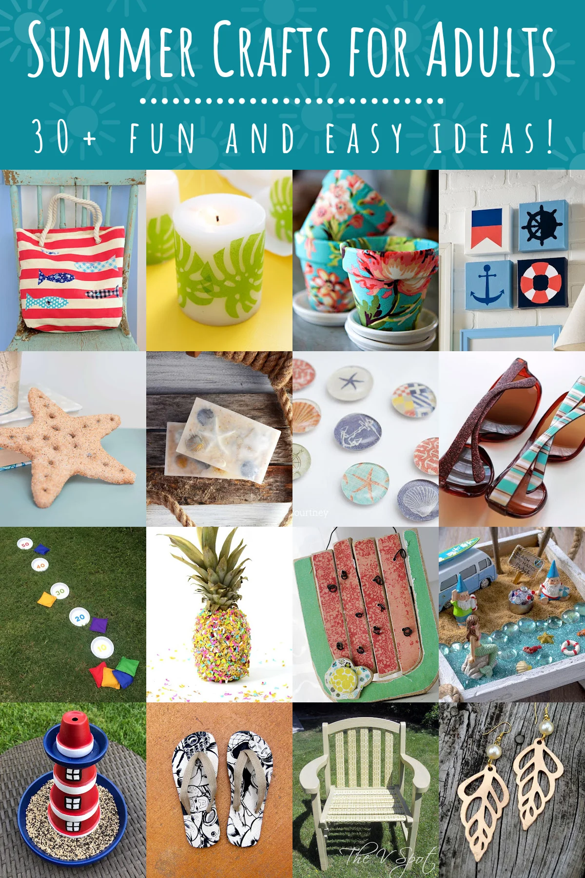 Summer Crafts For Adults: Fun And Easy Projects - Chas' Crazy Creations