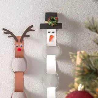 paper chain christmas countdown