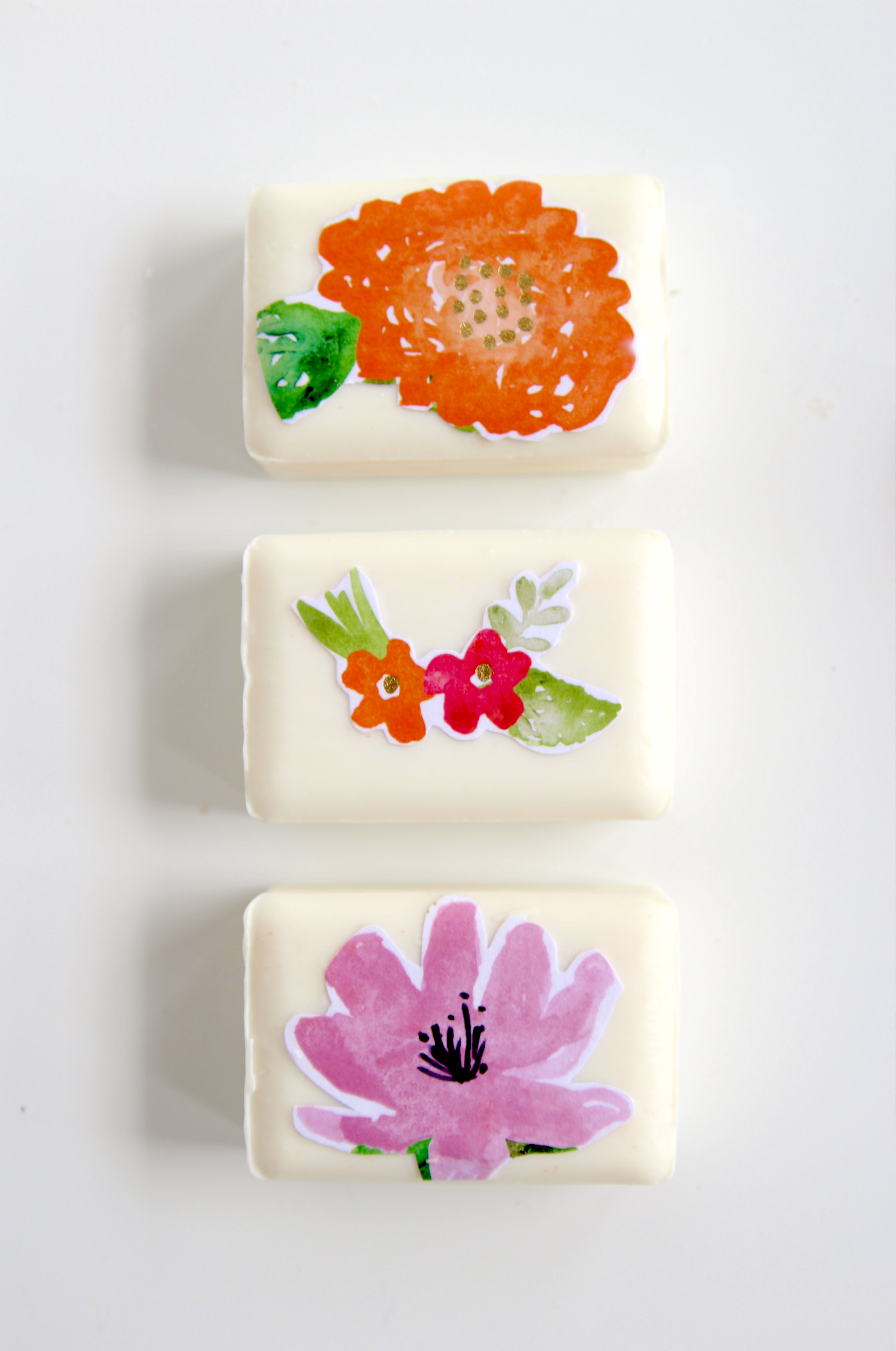 DIY decorative soaps
