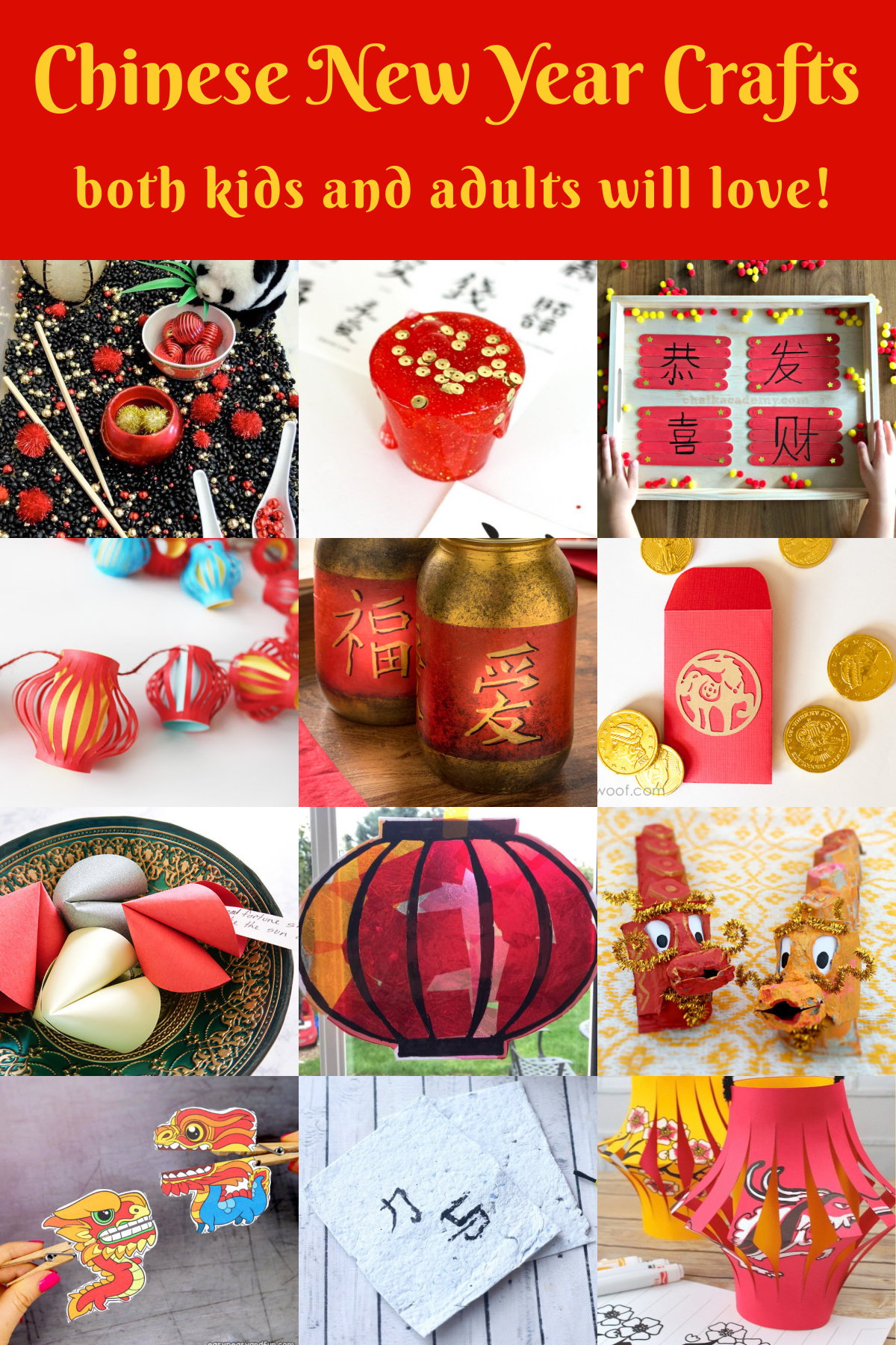 Easy Chinese New Year crafts