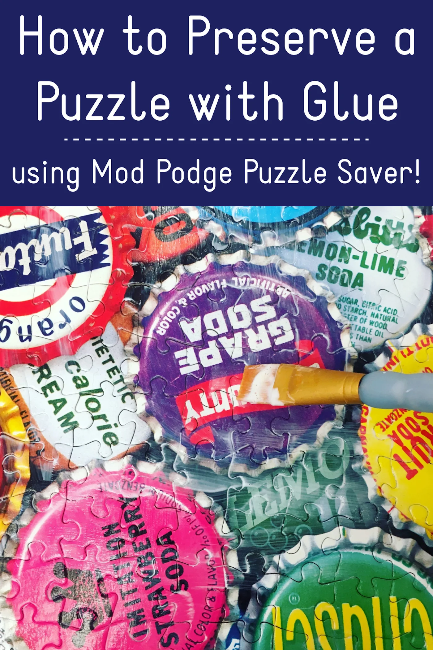 Mod Podge Puzzle Saver 8-ounce, CS15068 