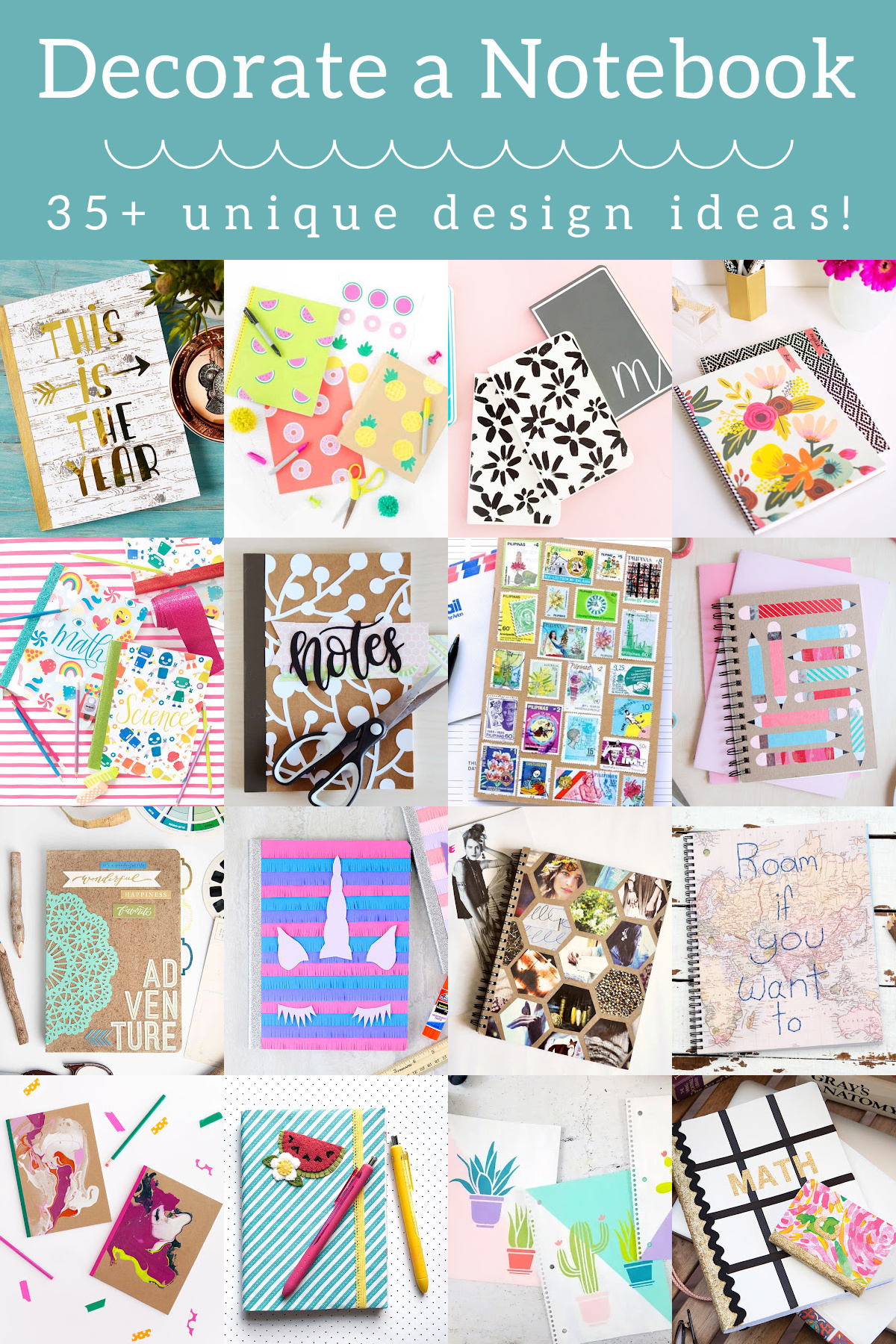 Notebook Decoration Ideas