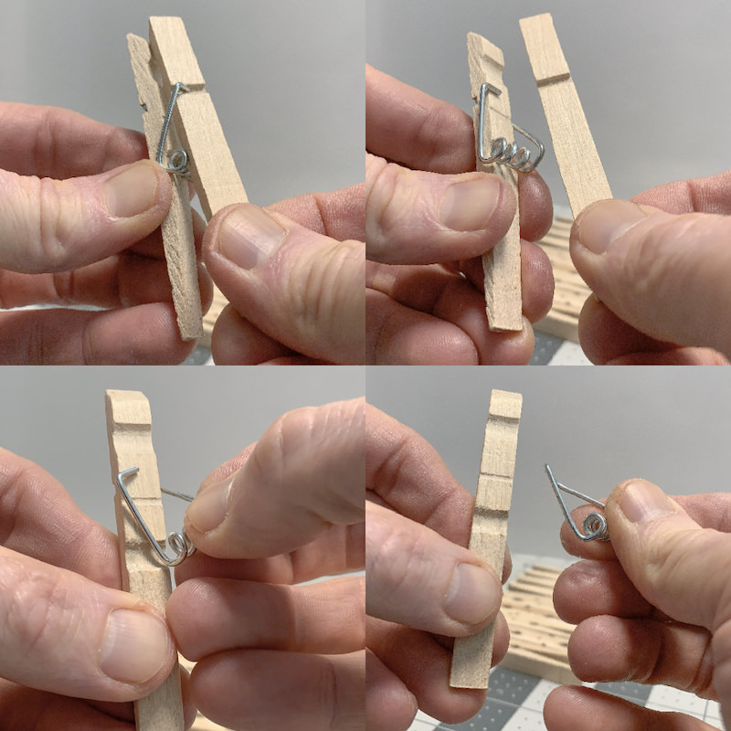 Steps-to-taking-apart-a-clothespin