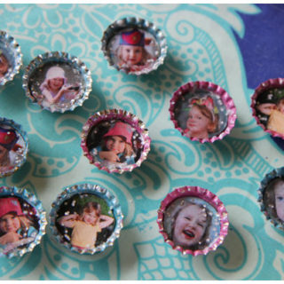 how to make bottle cap magnets