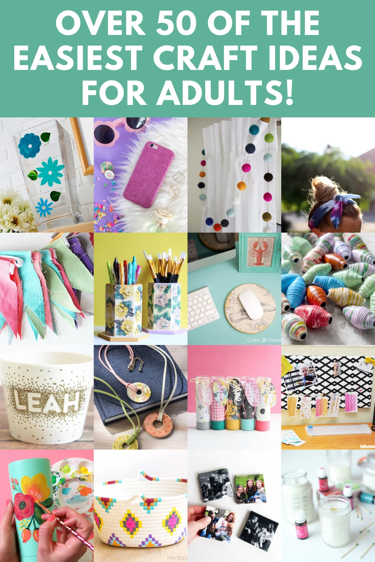 Easy Crafts for Adults: 50 Great Ideas to Try! - Mod Podge Rocks
