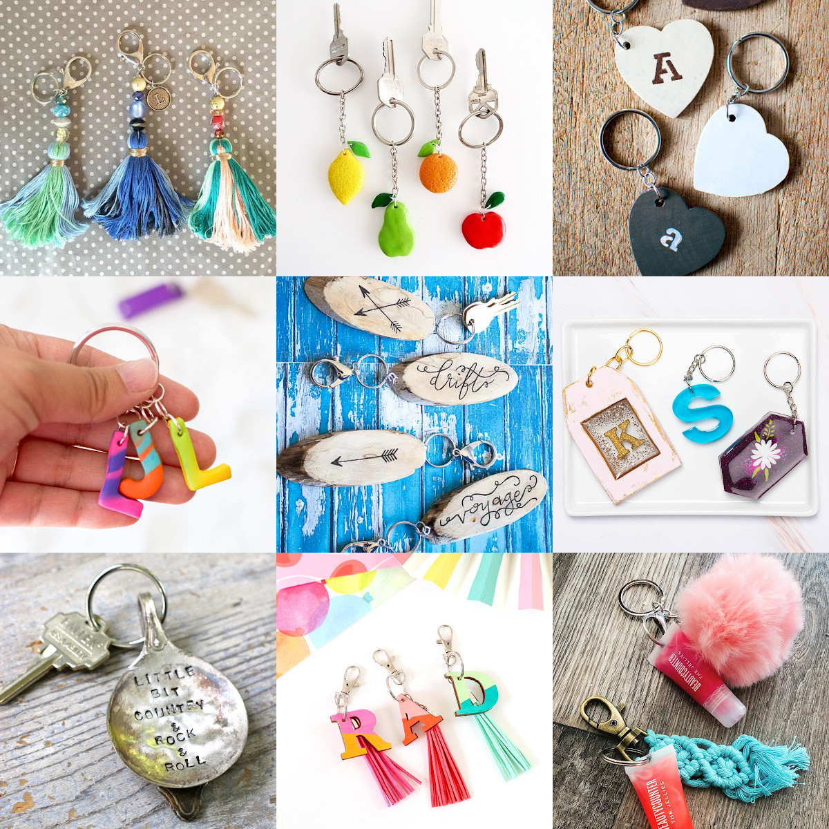 Arts And Crafts For People Ages 8 12 Make Your Own Keychains - Temu