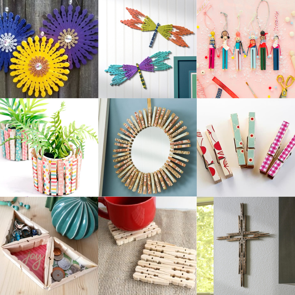 12 DIY Clothespin Crafts And Decorations To Try - Shelterness