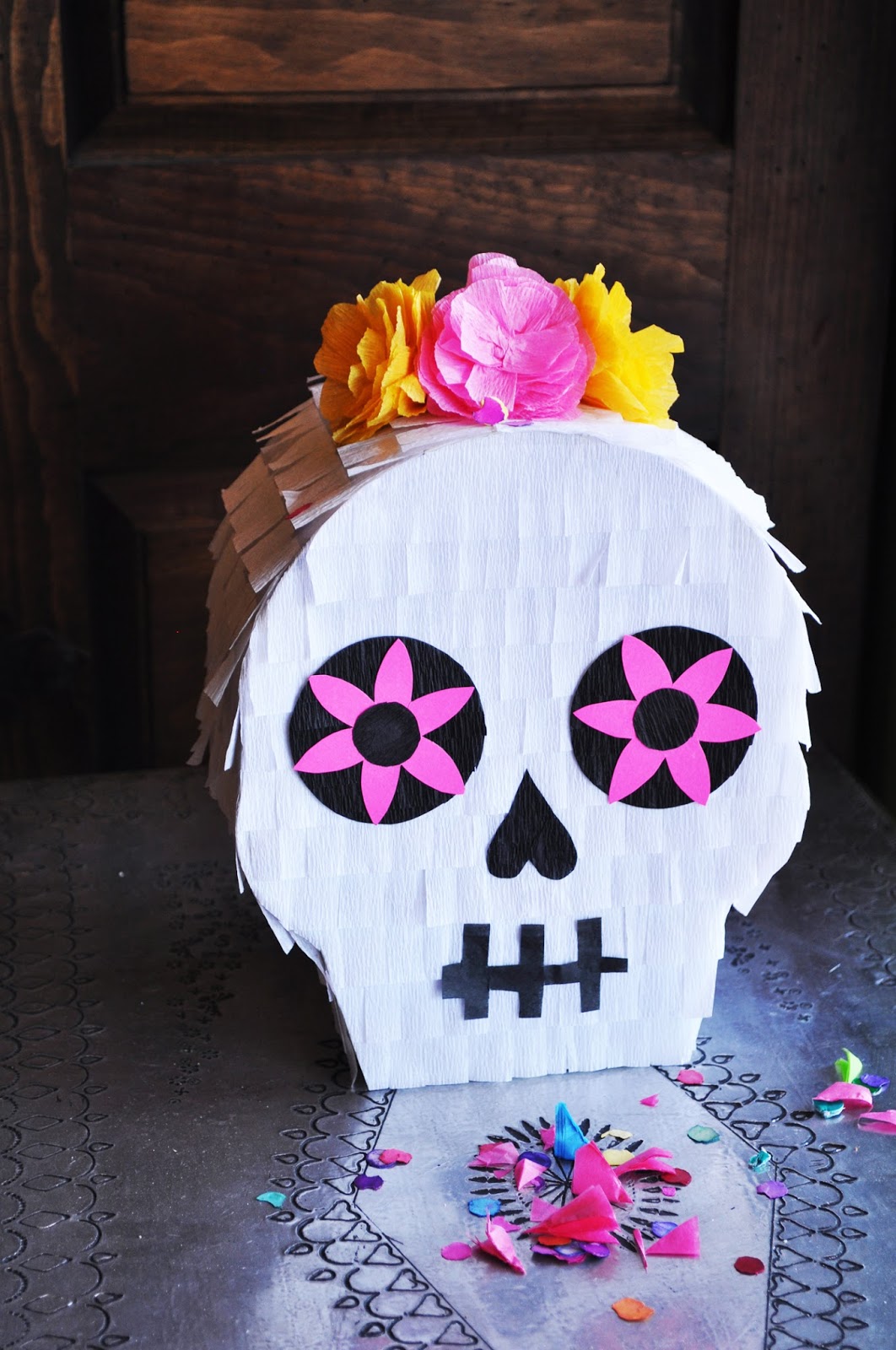 Day of the Dead Sugar Skull Pinata